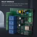 Miniatyrbillede 3 af 5: Esp8266 Esp-12f Wifi Relæ Modul 4chl Ac90-250v/7-30v/5v Relæ S Til Ide Iot Remo
