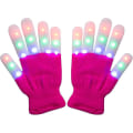 Miniatyrbillede 1 af 5: LED-Handsker, Lysende Handsker Til Børn Og Voksne, Fingerlys Handsker Til Fødselsdagsgaver