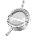 Miniatyrbilde 1 av 5: 6 tommers Empanadas-presse, stor rustfri dumplingsmaskin, 2-i-1 deigkutter / dumplingsform for håndpai, Empanada, Dumpling,