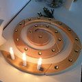 Miniatyrbilde 3 av 5: Metall lysinnsats for stanglys Dekorlysstaker Minilysholdere Diy