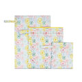 Miniatyrbilde 2 av 5: 3 stk/sett Våt Tørr Bag Baby Bleie Organizer Bag Gjenbrukbar Vaskbar Tøybleie Bag( Størrelse : 4 )