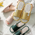 Miniatyrbillede 5 af 5: Tå-Slipper med Memory Foam, Bløde Indendørs Slipper til Komfort