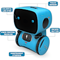 Miniatyrbillede 2 af 5: Interaktive Smarte Robot Legetøj, Intelligent Robot Legetøj Til Børn, Piger & Drenge Robot Legetøj 3-9 År Gamle, Stemmestyring & Berøringsfølsom, Dans &