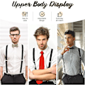 Miniatyrbild 4 av 5: Herrar Byxor Suspenderbälte Y-formad med Legeringsspännen Justerbara Byxhängare Elastiska Suspenderar One Size Fits Most People