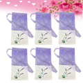 Miniatyrbillede 5 af 5: 6 stk. Lavendel Duftende Sachets Bomuldssachetposer Lavendel Pungposer Lavendel Sachet