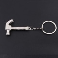 Miniatyrbillede 5 af 5: Mini værktøj i zinklegering, kreativt simuleret sømhammer nøglering