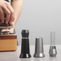 Miniatyrbillede 2 af 5: Kaffe Blender Metal Kaffe Espresso Rører Røringsværktøj Fødevarekvalitet Rustfrit Stål Nåle Sort
