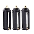 Miniatyrbillede 2 af 4: 3 x 3 AAA Batteriholder Fjederboks Til Lommelygte Høj Kvalitet