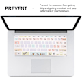 Miniatyrbild 4 av 5: Laptoptillbehör Laptoptillbehör 2 st tangentbordsskydd Laptop tangentbordsöverdrag Kompatibelt med Chromebook 11,6 tum tangentbord