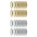 Miniatyrbilde 5 av 5: 40x Metall Fiske Agnsmaking DIY-sett med Glatt Overflate D