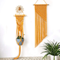 Miniatyrbillede 1 af 3: Macrame planteophæng vægophæng 2 stk. sæt