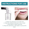 Miniatyrbild 2 av 5: Justerbara Snap-on Proteser, Veneer Proteser Tandställning Plus Proteser Fodral, Tillfälliga Fyllningar Tandställning Interdental Fyllningar Rätande Proteser Kit