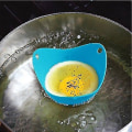 Miniatyrbild 4 av 5: Silikonäggkokare Koppar Set Om 6 För Perfekta Pocherade Ägg