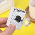 Miniatyrbilde 5 av 5: 1:12 Dukkehustørk Miniatyr Vaskemaskin Hjemmeapparat Vaskemodell Dekor Leke