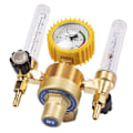 Miniatyrbillede 1 af 5: Argon Co2 Trykreduktionsventil Mig Tig Flow Meter Kontrolventil Svejsegasregulator Dobbelt Rør Bubbl