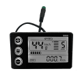 Miniatyrbilde 1 av 5: S866 Elektrisk Sykkel LCD-Skjerm 24v 36v 48v E-sykkel Elektrisk Scooter Skjerm Måler Kontrollpanel Med Vanntett Plugg