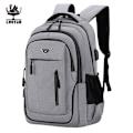 Pikkukuva 1 / 7: USB-ladattava liikemiestietokoneen reppu, suurikapasiteettinen rento reppu, opiskelijan matkalaukku Dark Gray