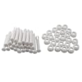 Miniatyrbilde 1 av 5: 24 stk. ABS-bassengleddpinner, 6 cm/2,36 tommers hette sett tetninger for Intex svømmebasseng reservedeler 28270-28273