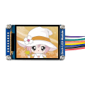 Miniatyrbillede 3 af 5: Waveshare 2Inch IPS LCD-skærm til Raspberry Pi Pico, 65K RGB-farver, 320x240 pixels, SPI-interface integreret ST7789VW-driver