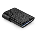 Miniatyrbillede 2 af 5: Bitmore RFID-blokerende pung i 100 % ægte læder