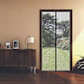 Miniatyrbillede 4 af 5: Magnetisk Dørskærm Vindue 105x210cm(41x83inch) Magnetisk Dørskærm Vindue Magnetisk Dørskærm Nem At Installere Til Indendørs/terrasse/skydedør,