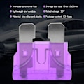 Miniatyrbillede 4 af 5: 100 mekaniske sikringer 2a 3a 5a 7.5a 10a 15a 20a 25a 30a 35a til Voiture Auto