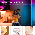 Miniatyrbilde 3 av 5: Led-stripe lys, 30m led-lys med 44-tasters fjernkontroll, fleksibel RGB fargeskiftende led-lysstriper for soverom, fest (15mx2)