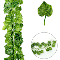 Miniatyrbild 3 av 5: 12 Strängar Konstgjorda Falska Vindruvor Ivy Blad Med 3 Strängar Druvor För Bröllop Fest Hem Vägg