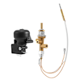 Miniatyrbillede 3 af 5: Gas Patio Varmeapparat Kontrolventil Termoelement Sensor Dump Switch Knap Propan Bålplads Kontrol Sikkerhed