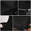 Miniatyrbild 4 av 5: 1 set gamingstolsskydd stretch datorspel stolsskydd armstödsöverdrag