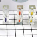 Miniatyrbild 5 av 5: Akryl Klar 3 Minuters Sandtimer Timglas Ägg Sandtimer Klocka Heminredning Present (Färg: Röd)