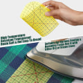 Miniatyrbilde 2 av 5: 6 stk Quilting Ruler Kvadratisk Akryl Quilting Ruler Stoffskjæringslinjal Transparent Markør Akryl