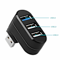 Miniatyrbillede 2 af 3: 3 Port USB 3.0 Multi Hub Splitter