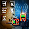 Pikkukuva 2 / 5: Kryc Walkie Talkies, Pitkän Kantaman Walkie Talkies Aikuisten Käyttöön 22 FRS-Kanavalla, Perheen Walkie Talkie LED-Taskulampulla Vox LCD-Näytöllä Vaellukseen