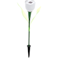 Miniatyrbilde 1 av 4: Solcelledrevne LED-lys Rose Lamp Light Ground Lights Solar Lanterns String Fairy Tale Light String Utendørs hagedekorasjoner for Patio Deck Yard Ga