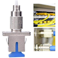 Miniatyrbild 3 av 5: - Enkelsidig koppling hybridomvandlare fiberoptisk adapter för till Fe