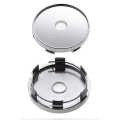 Miniatyrbillede 4 af 5: 4x 60mm Racing Bilhjul Center Hub Caps Bilhjul Center Cap Støv Cover Styling