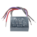 Miniatyrbillede 3 af 5: Cbb61 Loftventilator Kondensator 4.5uf+6uf+6uf 5 Tråd 250v 5 Hastigheds Startkondensator