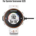 Miniatyrbilde 2 av 5: Laderdokk kompatibel med Garmin Forerunner 620, USB-datasynkroniserings- og ladedokkingstasjon med 1 m ladekabel for Forerunner 620 Smart Watch, svart
