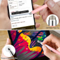 Miniatyrbilde 5 av 5: Elzo Stylus-penner for berøringsskjermer, 2 i 1 universell stylus, Surface-penn, 100 % kompatibel med alle nettbrett-berøringsskjermer for iPhone/iPad/Samsung/Huawei