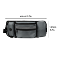 Miniatyrbilde 5 av 5: Beste Shiyi godbitpose for trening Innebygd poseholder for hundeposer Håndfri midjebelte Fanny Pack Flott for valpekurs, reiser