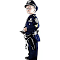 Pikkukuva 1 / 2: Luksus poliisin cosplay-asu ja Halloween-roolipelisarja._h