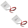 Miniatyrbilde 1 av 5: 2 stk 40x40mm Termoelektrisk Generator Sp1848-27145 Peltier Teg Modul