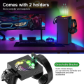 Miniatyrbild 5 av 5: Automatisk Kylfläkt för Xbox Series X Konsol, Smart Temperaturstyrd Fläkt Hastighetsändring med RGB-Ljus, Låg Ljudnivå