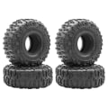 Miniatyrbild 1 av 5: 4 st 1,9 tum Jconcepts gummidäck 1,9 hjul däck 120x50mm för 1/10 Rc Crawler