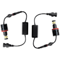 Miniatyrbillede 1 af 5: 1 Par 120W 12LED Bil Angel Eye Markør Forlygter Pærer Til E82 E90 E92 E60 E61 E63 E89 X6 H8