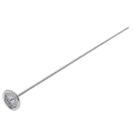 Miniatyrbillede 1 af 5: Kompostjordtermometer 20 tommer 50 cm længde Premium fødevarekvalitet rustfrit stål målesonde detektor