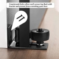 Miniatyrbild 3 av 5: 8 i 1 Golvguide Justerbar Skjutdörr Golvguide Vägg/botten Dörrguide Skjutdörrguide Kit Nedre Dörr Golvguide Låvedörr Botten