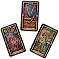 Miniatyrbild 3 av 5: 78 st Tarotkort Ödesguide Brädspel Kortlek Shytmv