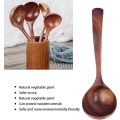 Miniatyrbilde 5 av 5: Treladle, Langskaftet Ladel, Treladle til Suppe, Kjøkkenverktøy